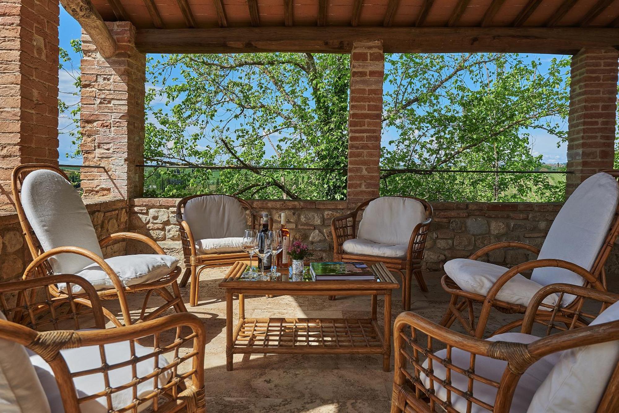 La Gazzara Castell'In Villa Castelnuovo Berardenga Exterior photo